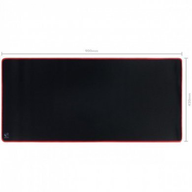 PCYES MOUSE PAD COLORS RED EXTENDED 900X420MM