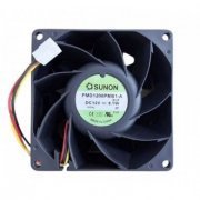 Sunon Cooler 12V 9.1W 80x80x38mm 3 fios 