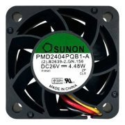 Sunon Cooler DC26V 4.48W 0.17A 40x40x28mm 3 fios 