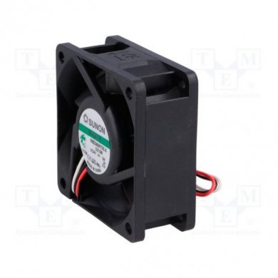 PMD2406PTVX-A SUNON Maglev Fan 24VDC 5W 60x60x25mm 3 fios