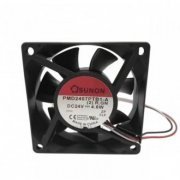 Sunon Cooler 24V DC 4.6W 70x70x25mm 3 fios 