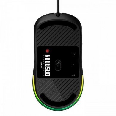 PCYes mouse gamer Basaran RGB 12400DPI preto