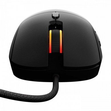 PCYes mouse gamer Basaran RGB 12400DPI preto
