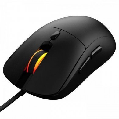 PCYes mouse gamer Basaran RGB 12400DPI preto