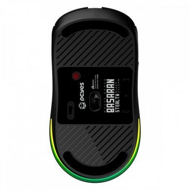 PMGBRSTBV Pcyes mouse gamer Basaran Wireless Stealth Black Vulcan