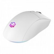 Pcyes mouse gamer Basaran Wireless Stealth White Ghost Sensor Pixart PWM3325 10.000 DPI Switches Kailh Silent 