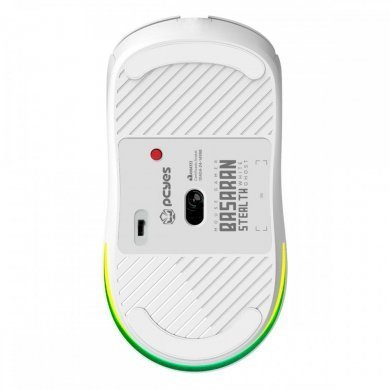 Pcyes mouse gamer Basaran Wireless Stealth White Ghost