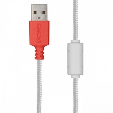 PMGBRWG PCYes mouse gamer Basaran RGB 12400DPI branco