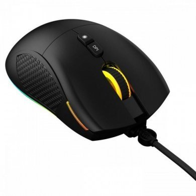 PCYES mouse gamer Gaius RGB 12400DPI 6 botões