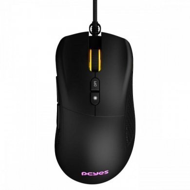 PCYES mouse gamer Gaius RGB 12400DPI 6 botões
