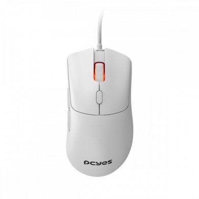 PCYES mouse gamer Hydrus RGB 12400DPI White Ghost