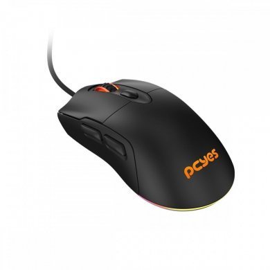 PMGMBV PCYES mouse gamer Malus RGB 12400dpi Black Vulkan