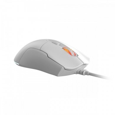 PCYES mouse gamer Malus RGB 12400DPI white ghost