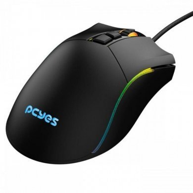 PCYES Mouse gamer Valus RGB 12400DPI 8 botões