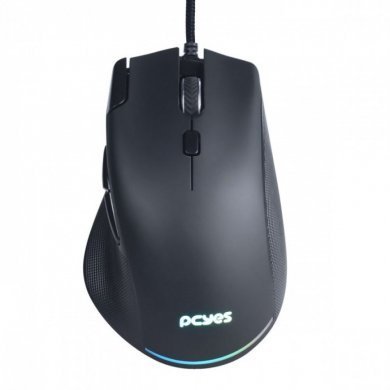 PMGZRGB PCYES Mouse Gamer Zyron RGB 12800DPI 7 botões