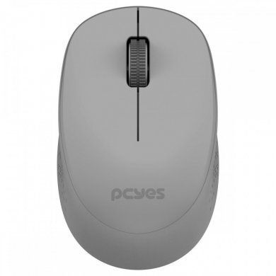 PCYes mouse sem fio Mover silent 1600DPI cinza