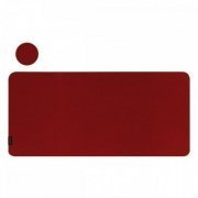 PCYes mousepad desk mat exclusive bordo 800x400mm superfície em PVC base em suede