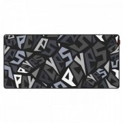 Pcyes mousepad gamer signature extended BlackVulcan Spped com lateral costurada