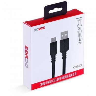 PCYES Cabo Micro USB 2.0 de 1m
