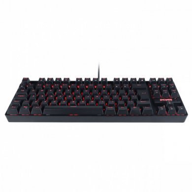 PNOHBLV PCYes Teclado Mecânico TKL Neron 75% LED Vermelho