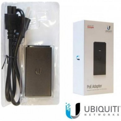 Ubiquiti fonte genuina PoE 24V 0.5A 12W