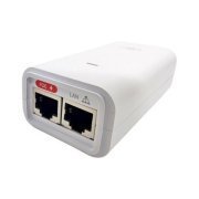Ubiquiti fonte genuina PoE 24V 0.5A 12W Branco gigabit 10/100/1000Mbps - Bivolt 100-240V 50/60Hz