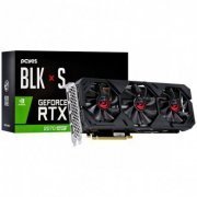 PCYES Placa de Video Nvidia RTX 2070 Super OC 8GB GDDR6 256 BITS TRIPLE-FAN - BLACK SERIES HDMI/DP