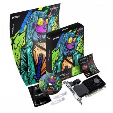 PCYES Placa de Video GeForce G210 1GB DDR3 Edge