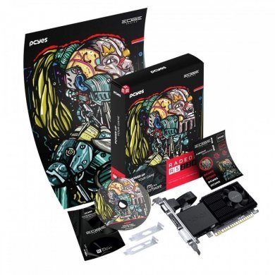 PPER5DR3LPBR PCYes Placa de Vídeo AMD Radeon R5 220 2GB DDR3