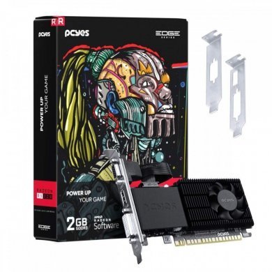 PPER5DR3LPBR PCYes Placa de Vídeo AMD Radeon R5 220 2GB DDR3