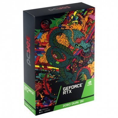 PPGF2060DR6192 PCYES Placa de Video Nvidia RTX2060 6GB GDDR6