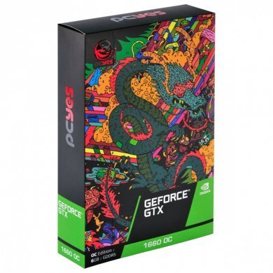 PPOC166019206G5 PCYES Placa de Video GeForce GTX 1660 OC