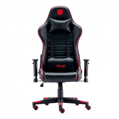 Dazz cadeira gamer primex V2 vermelha reclinável
