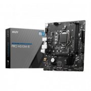 MSI Placa Mãe PRO H510M-B LGA1200 Chipset H470 DDR4 até 64GB, PCI Express 3.0x16, M.2 NVMe/SATA, HDMI/VGA