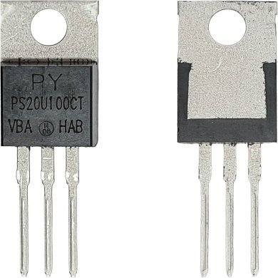 PS20U100CT 5x Diodo Schottky 100V 20A TO-220AB