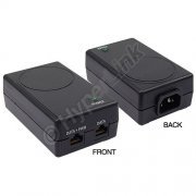 Fonte de Alimentação Hyperlink 48Volts, 20 Watts, Caixa em Policarbonato, Conectores 2 RJ45 Jacks, Compilação 