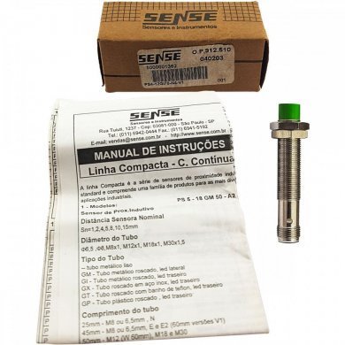 Sensor indutivo 4MM 4 terminais