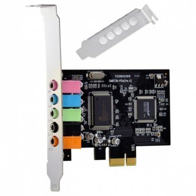 PS51-PCIE Vinik Placa de som pci-express 5.1  low profile