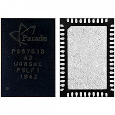 PS8751B CI 8751B controlador de porta USB-C QFN52 SMD