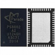 CI 8802 controlador de porta USB-C Gen2 QFN52 SMD PS8802QFN52GTR-A2