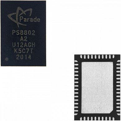 PS8802 CI 8802 controlador de porta USB-C Gen2 QFN52 SMD