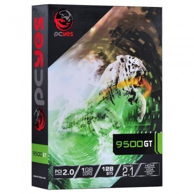 PS9500GT12801D3 PCYes Placa de Vídeo GeForce 9500GT 1GB