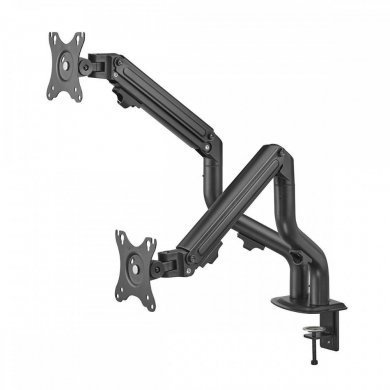 PS-024N PCYes suporte articulado 2 monitores 17a 32 poleg.