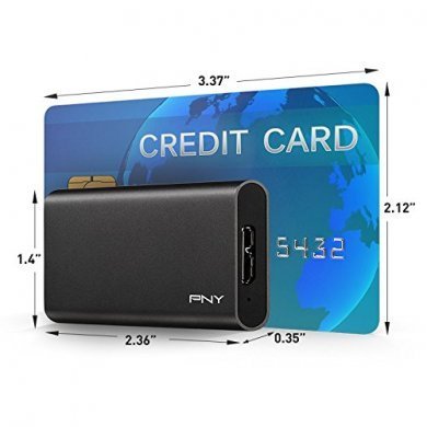 PSD1CS1050-240-FFS PNY Elite SSD Portavel 120GB USB 3.0