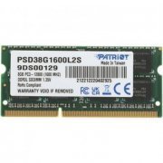 Patriot Memória 8GB DDR3L 1600Mhz SODIMM 1.35V CL11 l