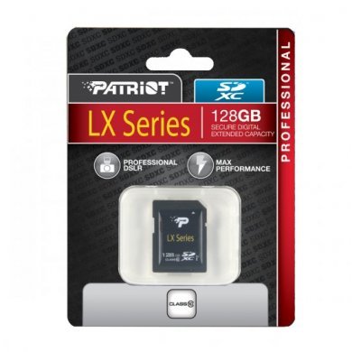 PSF128GSDXC10 Patriot Cartão de Memória SD 128GB Classe 10