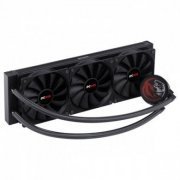 PCYES WATER COOLER SANGUE FRIO 2 360MM PARA PROCESSADORES INTEL E AMD COM MANGUEIRAS DE NYLON