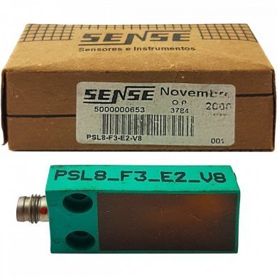 PSL8-F3-E2-V8 Sensor indutivo 8MM 3 terminais