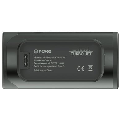PSTJMG Pcyes mini soprador turbo Jet Fan Montain Gray 4000 mAh