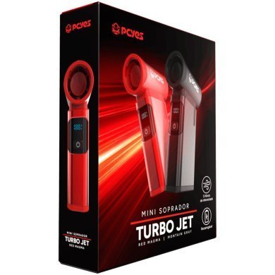 PSTJMG Pcyes mini soprador turbo Jet Fan Montain Gray 4000 mAh